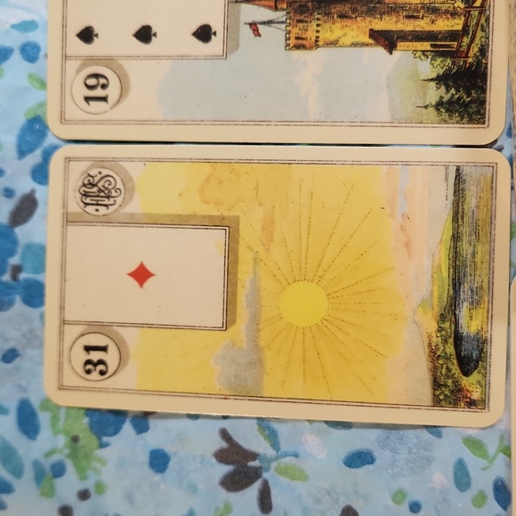 NEW MINI Grand T●ableau LENORMAND Oracle Deck- 36 Commemorative Cards & Guide - Picture 8 of 8